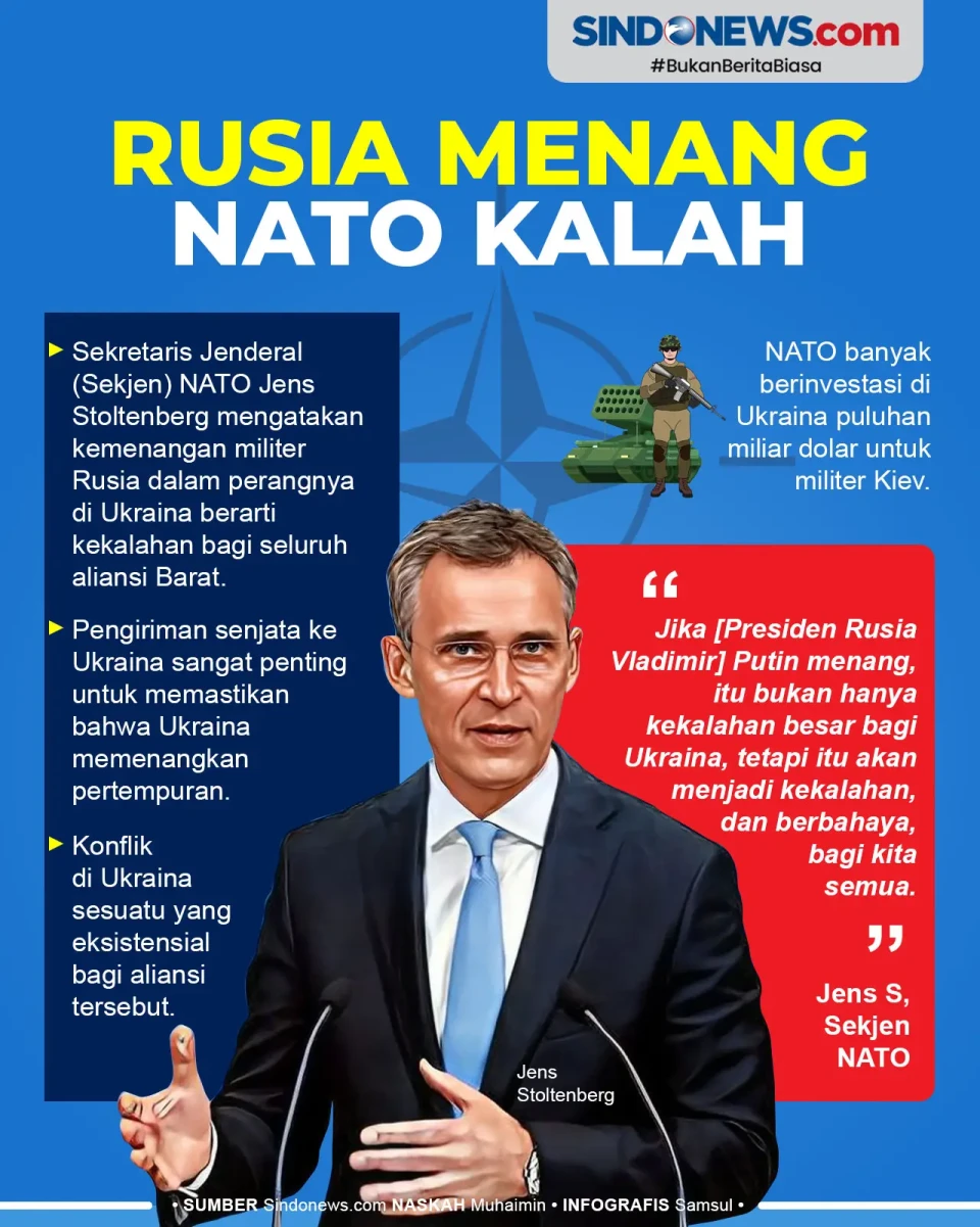 Sekjen NATO Jens Stoltenberg:...
