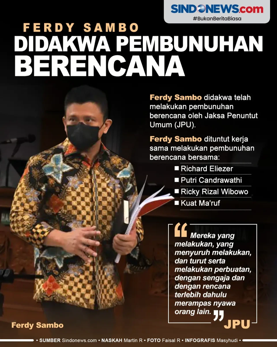 JPU Dakwa Ferdy Sambo...