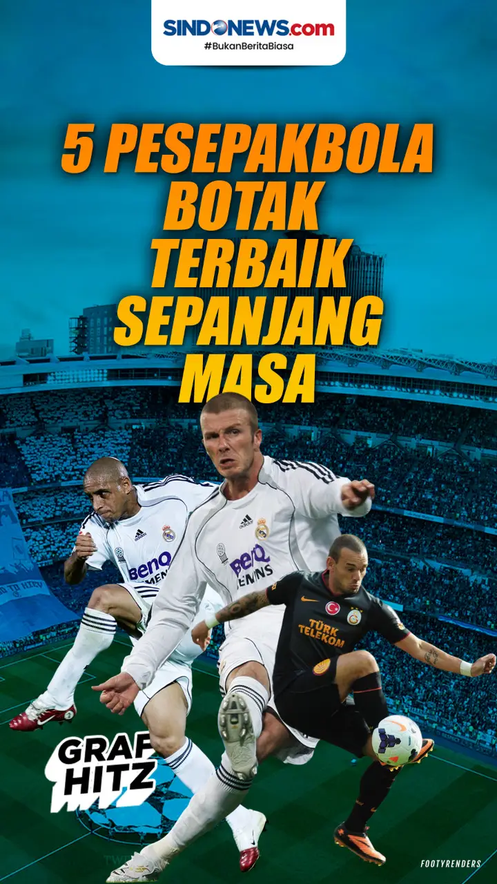 5 Pesepakbola Botak...