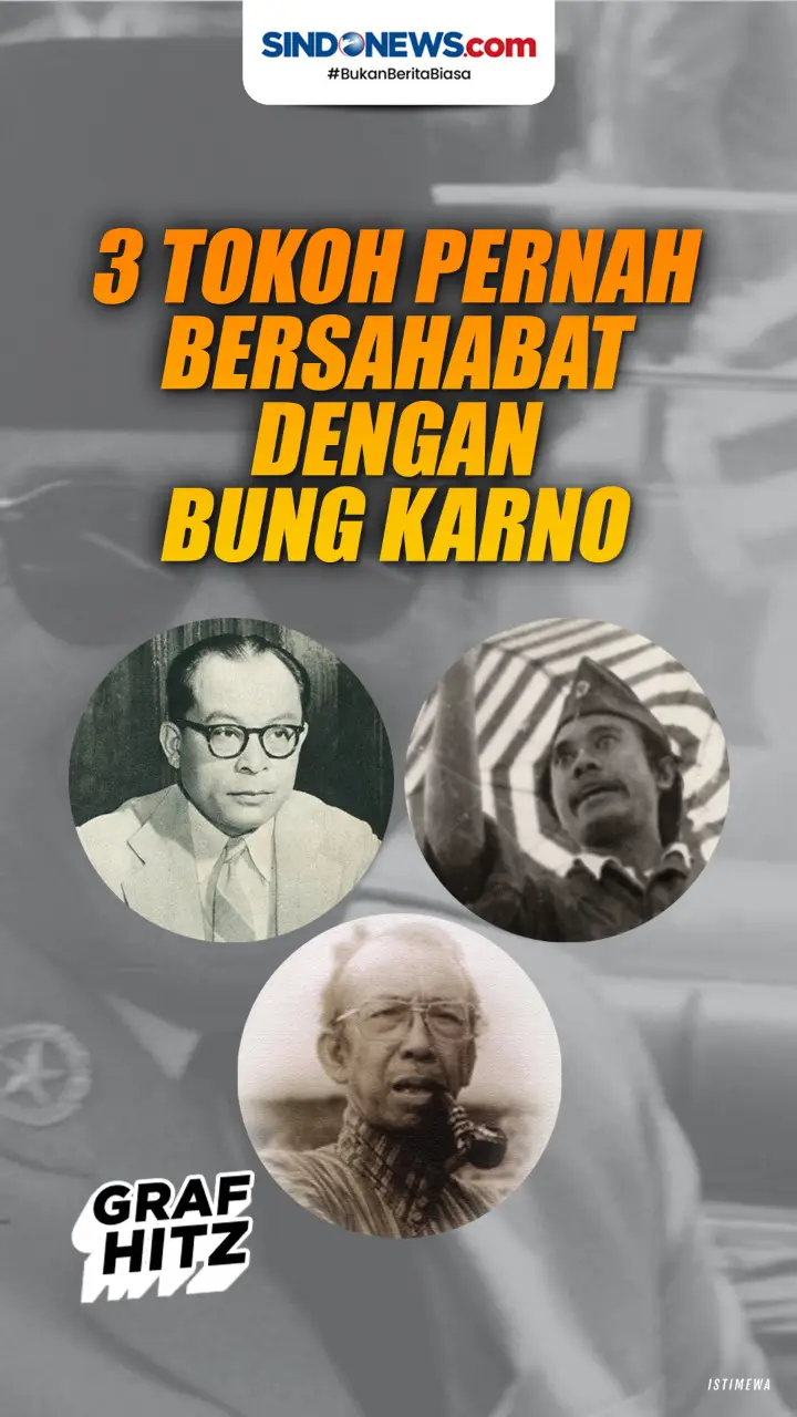 3 Tokoh Bersahabat dengan...