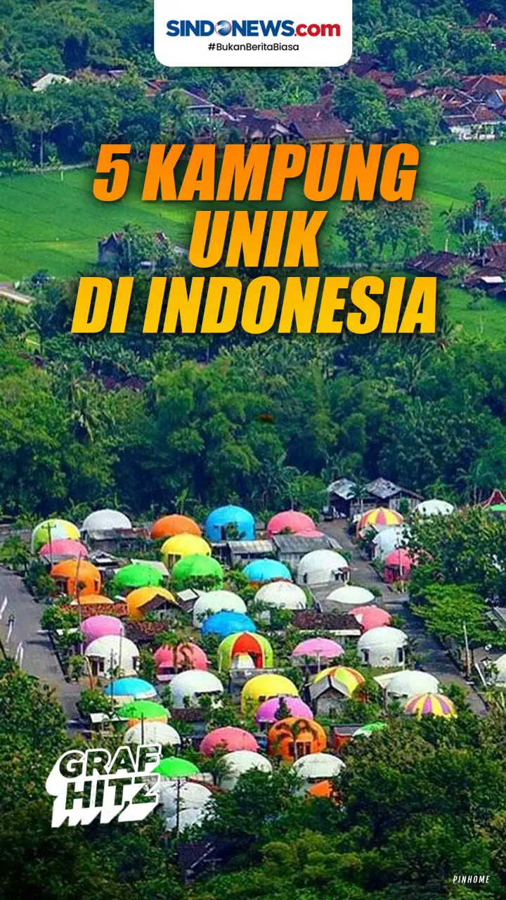 5 Kampung Unik di Indonesia...