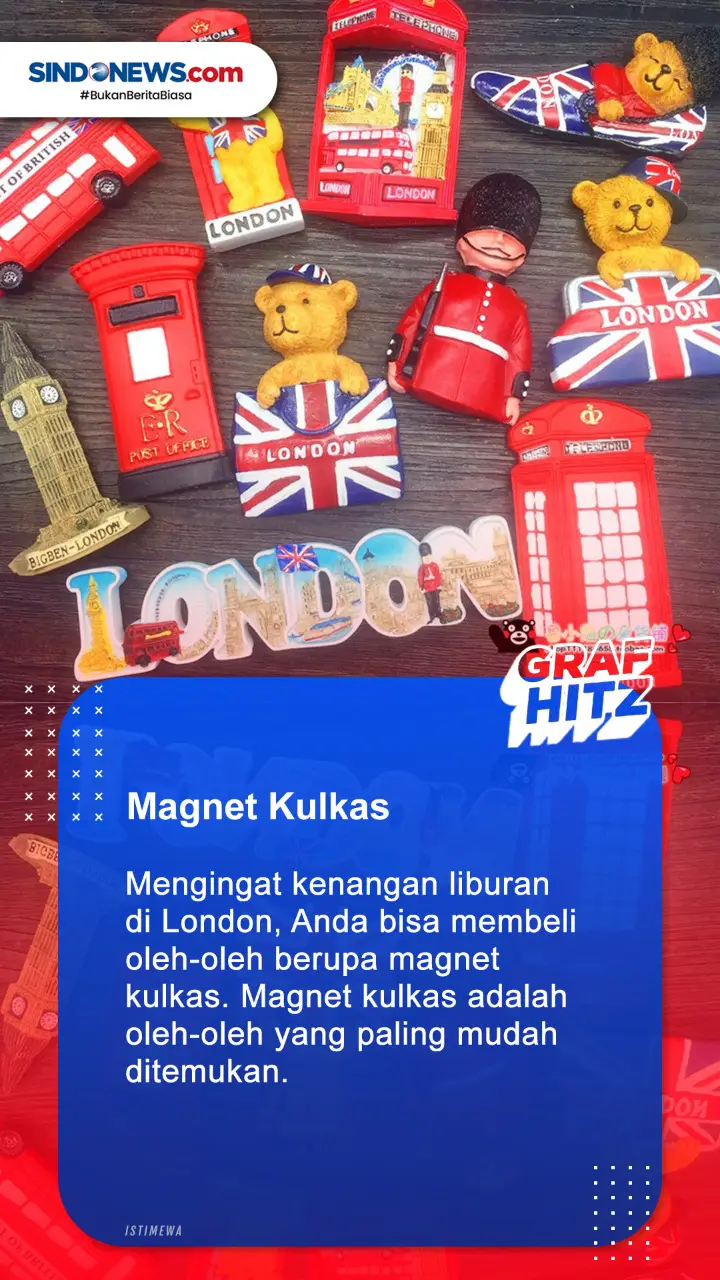 6 Oleh-Oleh Khas London...