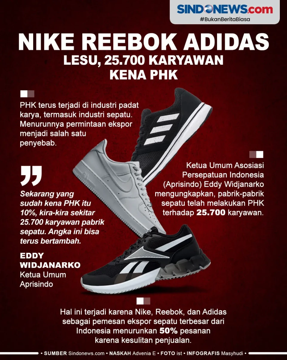 Nike, Reebok, Adidas...