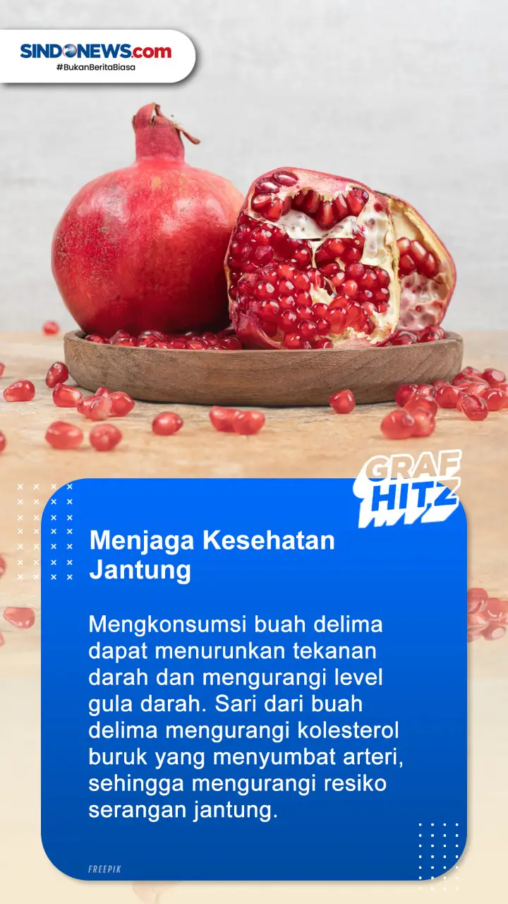 3 Manfaat Delima, Buah...