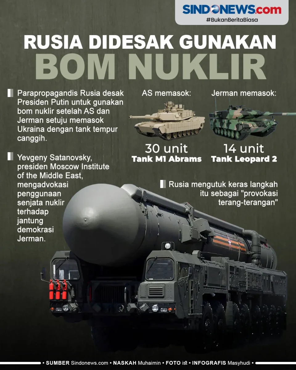 Presiden Rusia Vladimir...