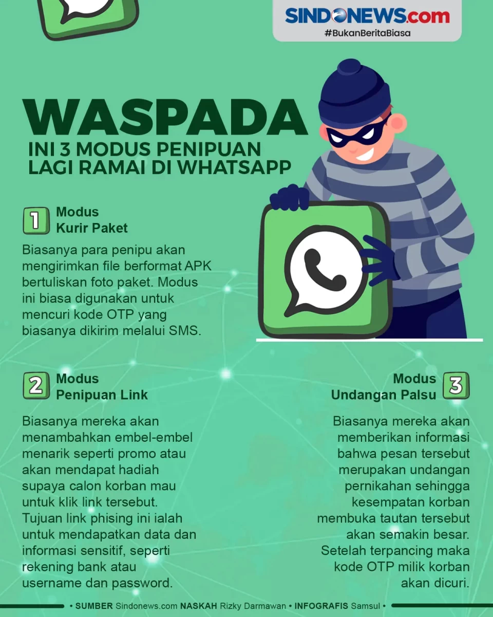 Waspada! ini 3 Modus...