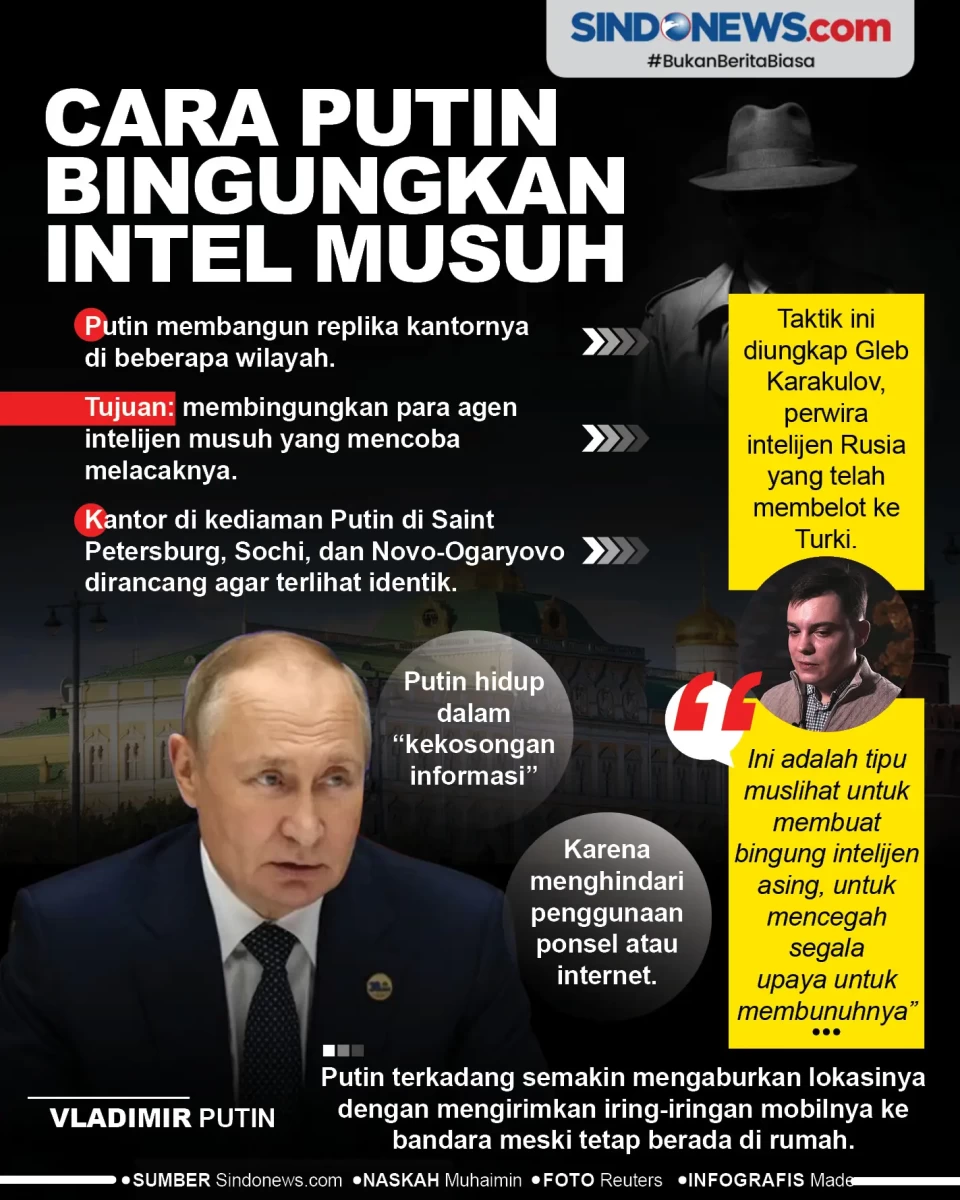 Cara Vladimir Putin...
