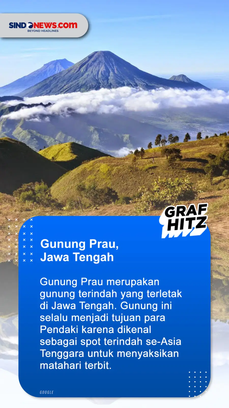 6 Gunung dengan Pemandangan...