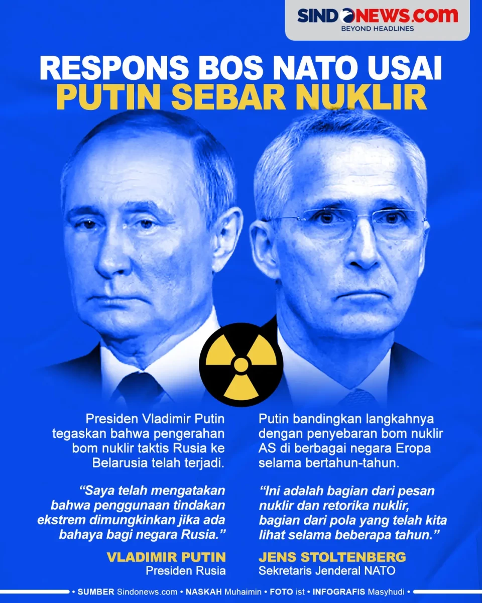 Respons Bos NATO Setelah...
