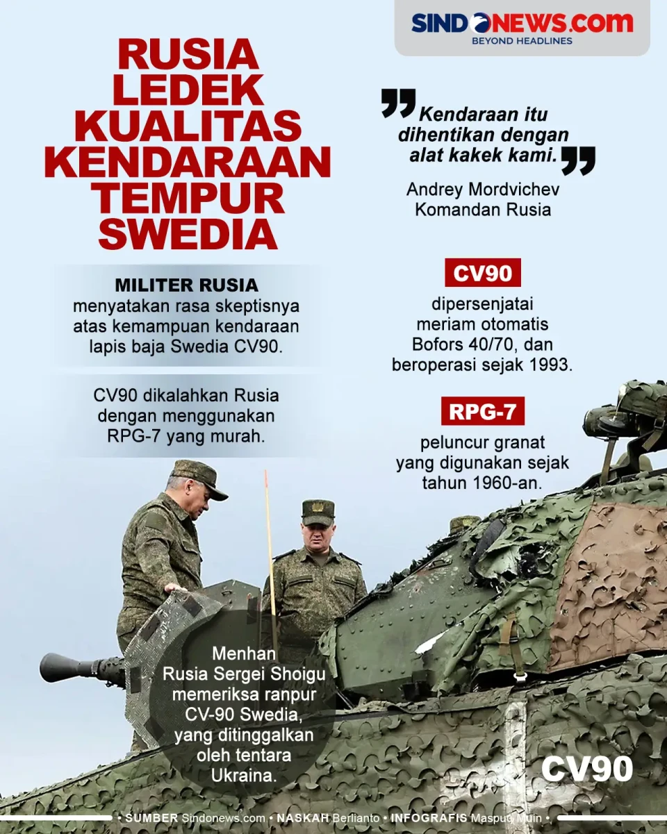 Militer Rusia Ledek...