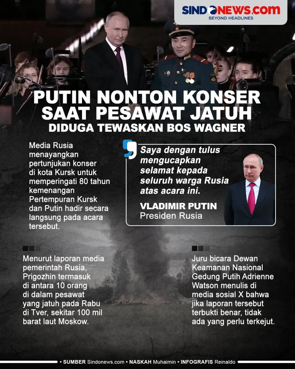 Putin Nonton Konser...