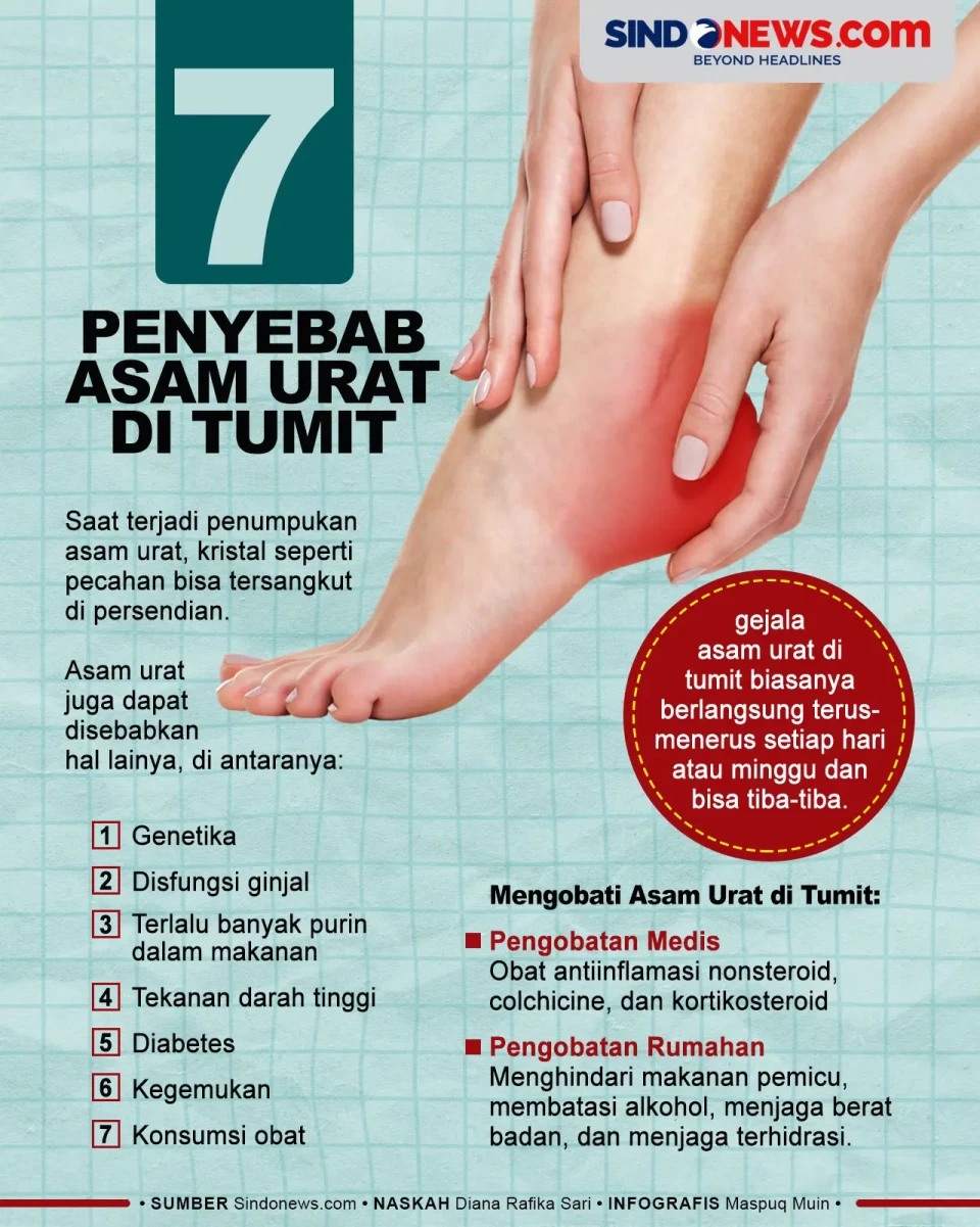 7 Penyebab Asam Urat...
