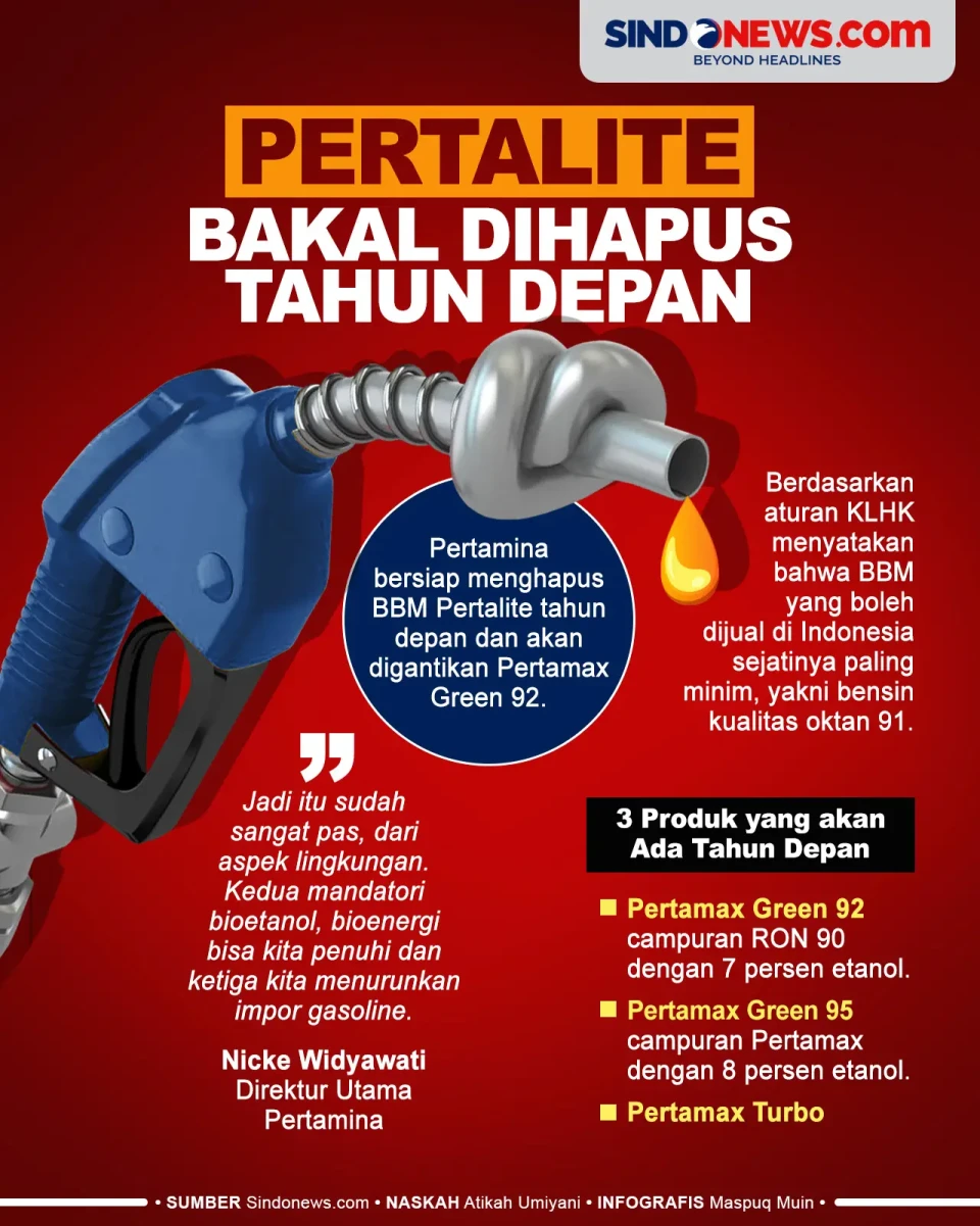 Tahun Depan Pertalite...