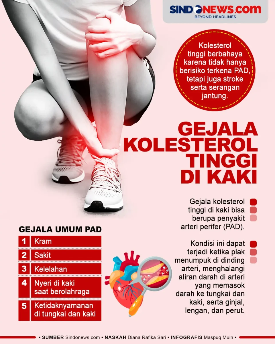 5 Gejala Kolesterol...
