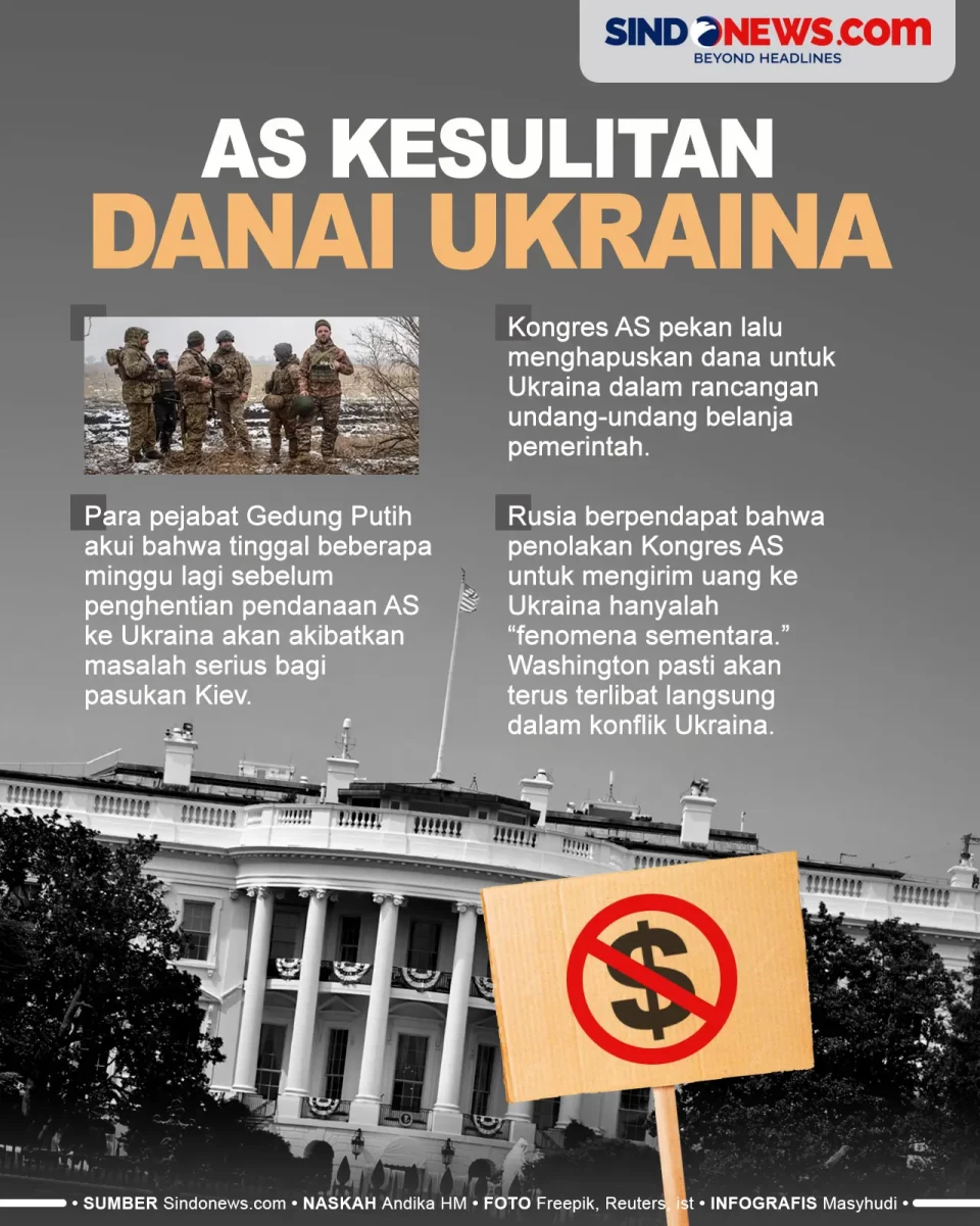 AS Kesulitan Danai Ukraina,...