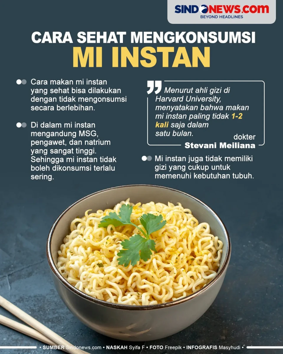 Mengkonsumsi Mi Instan...