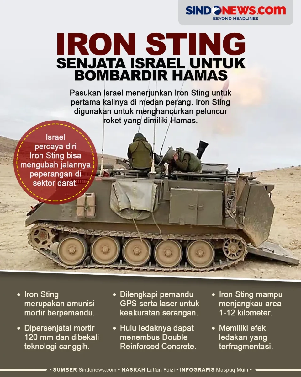Iron Sting, Senjata...