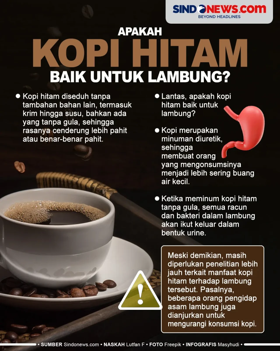 Apakah Kopi Hitam Baik...