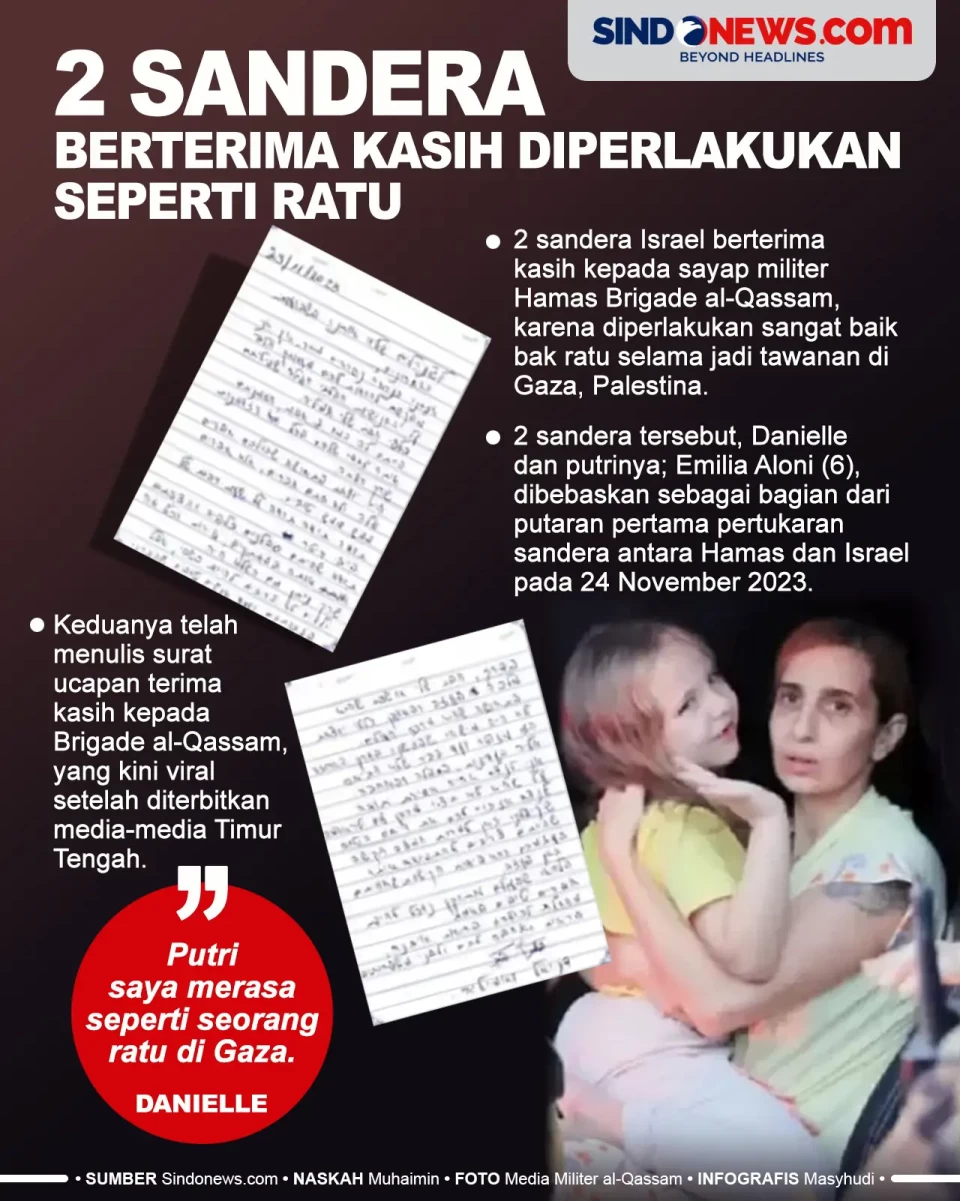 Mengharukan, 2 Sandera...