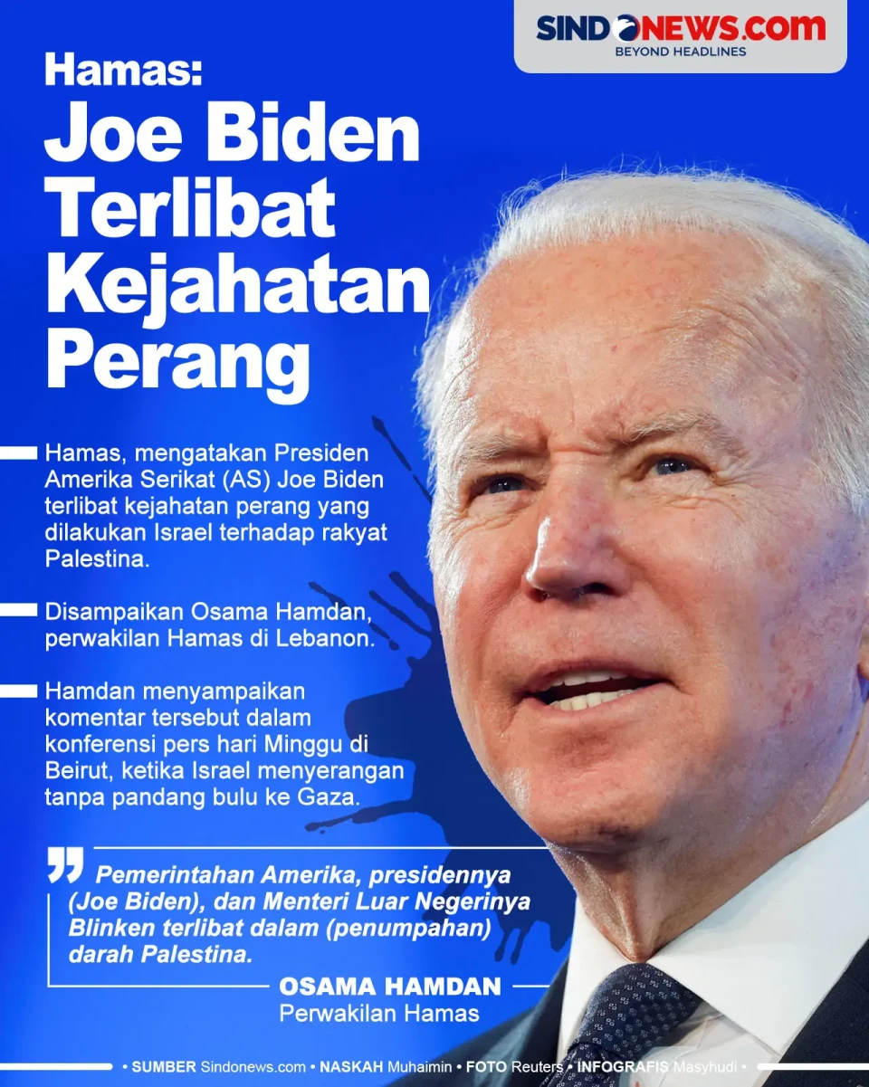 Hamas: Presiden AS Joe...