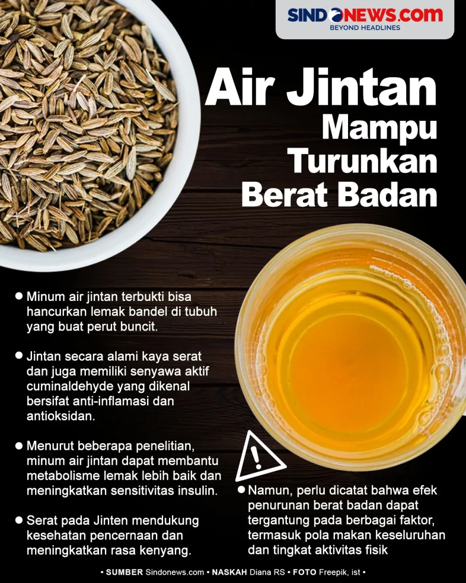 Minum Air Jintan Efektif...