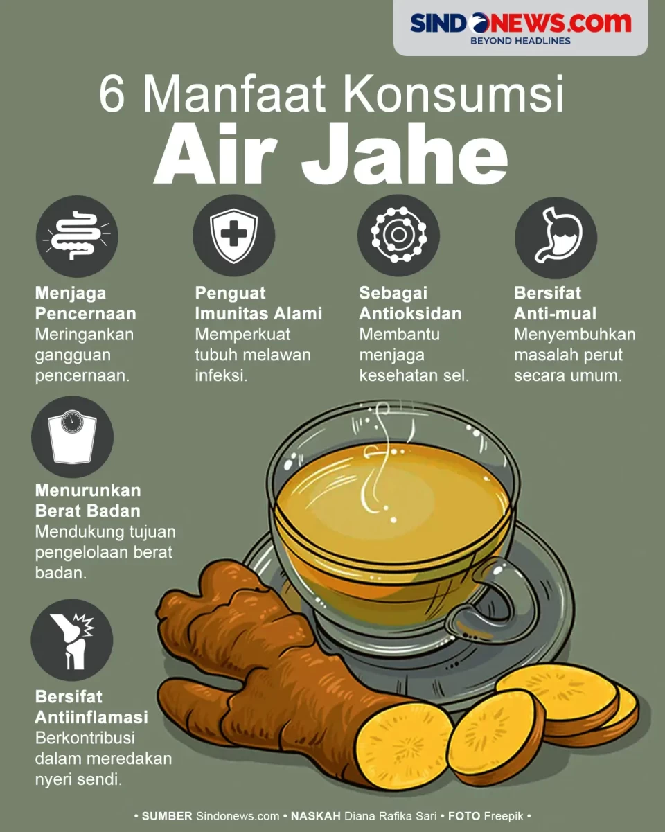 6 Manfaat Minum Air...