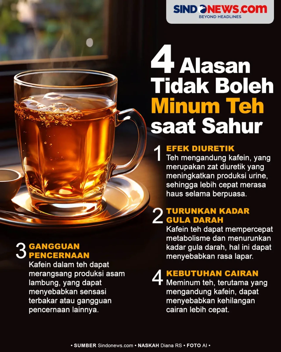 4 Alasan Tak Boleh Minum...