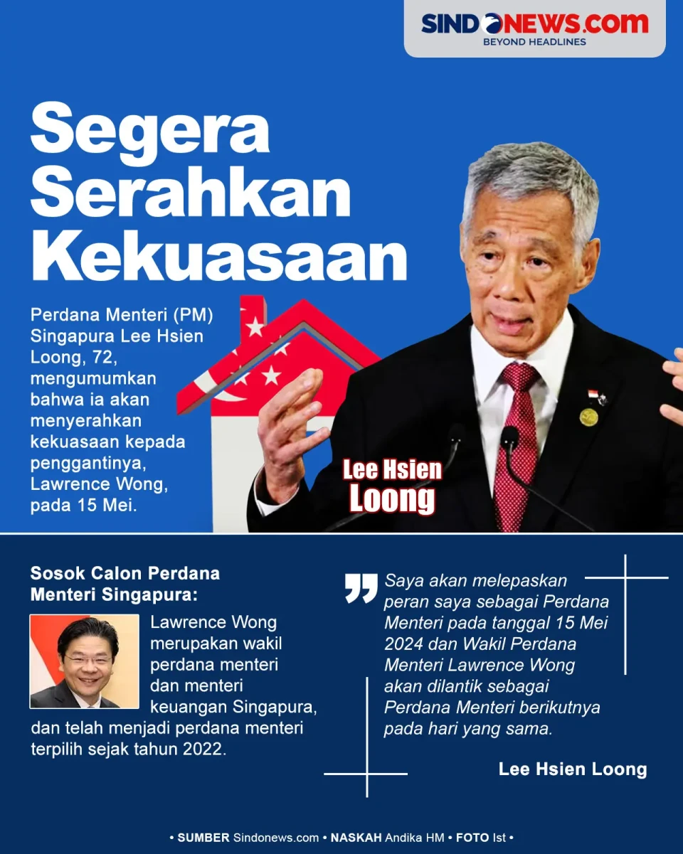 PM Singapura Lee Hsien...