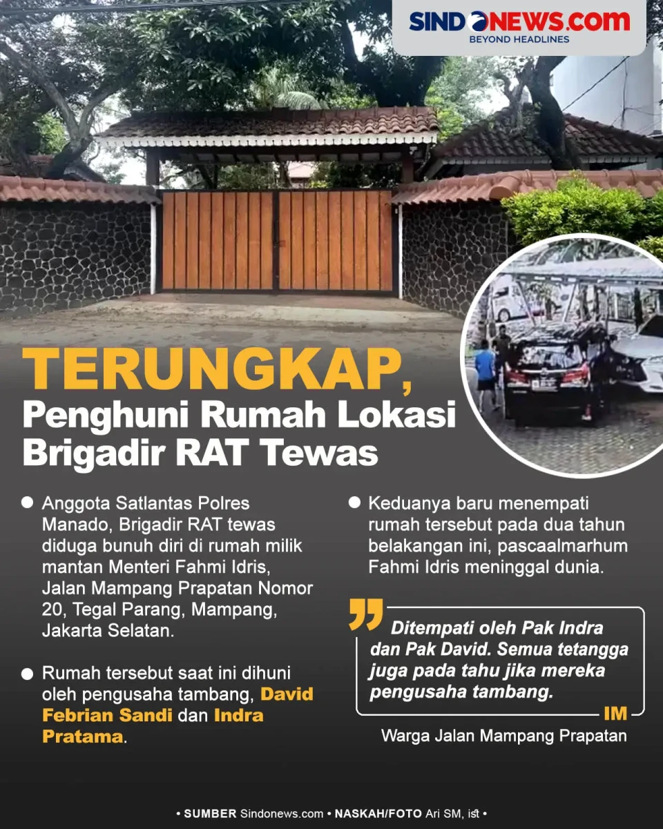 Rumah Lokasi Brigadir...