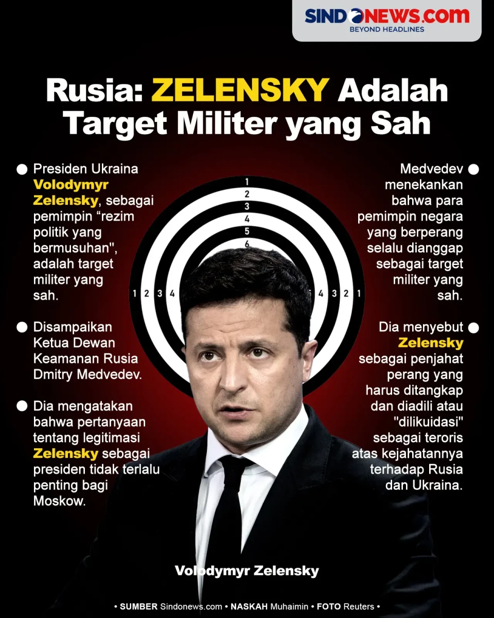 Rusia: Presiden Ukraina...