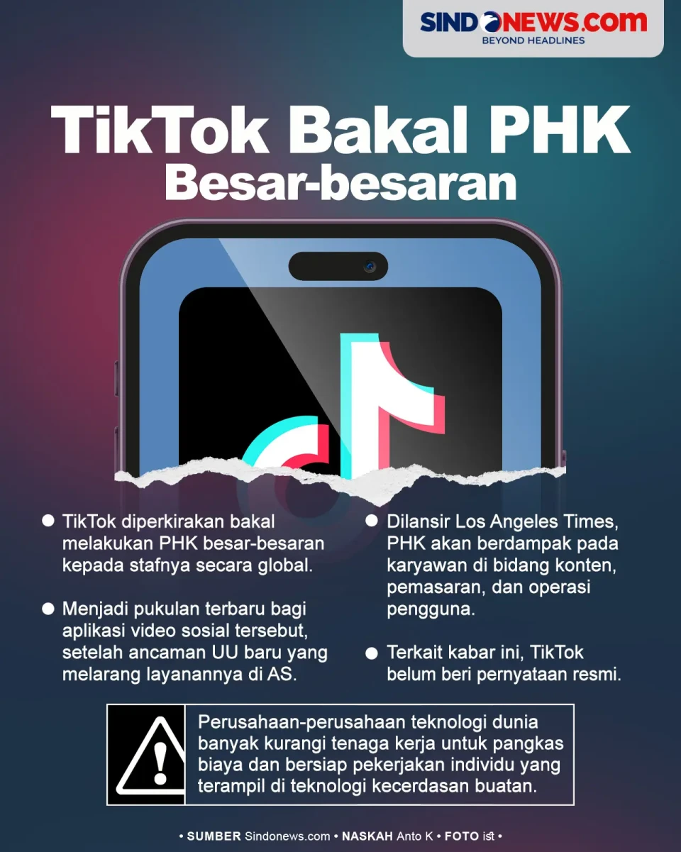 TikTok Dikabarkan Bakal...