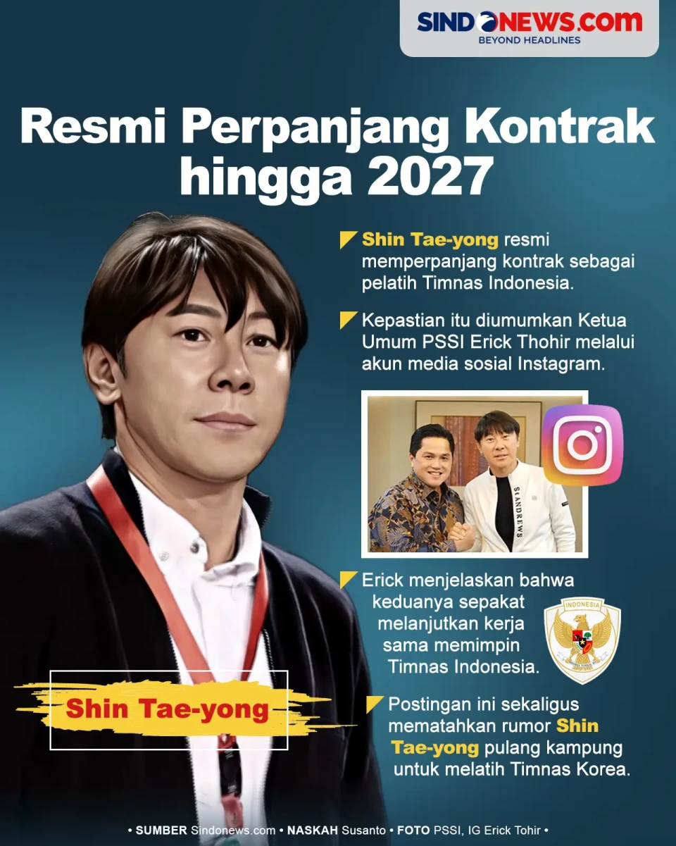 Resmi! Shin Tae-yong...