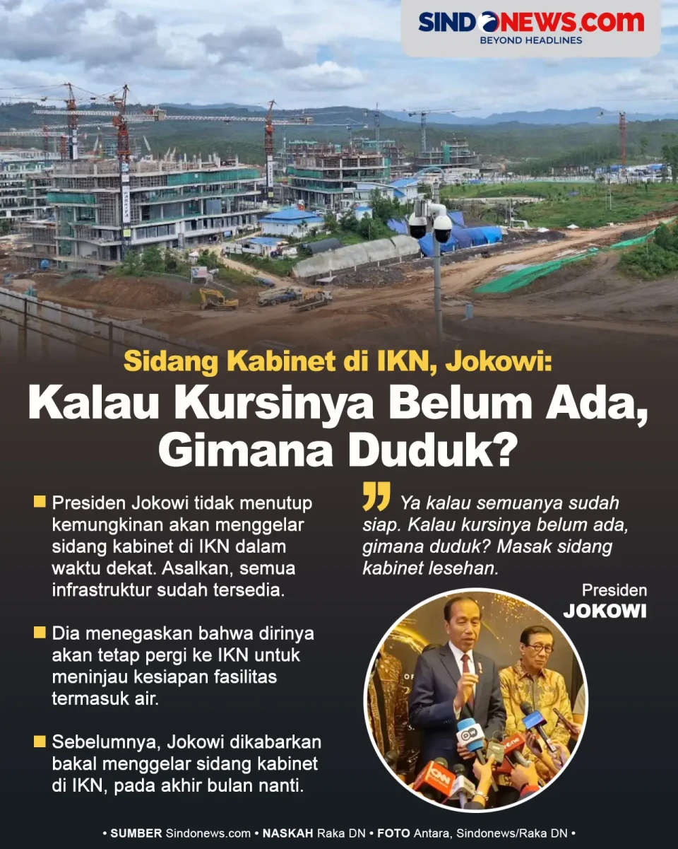 Sidang Kabinet di IKN,...