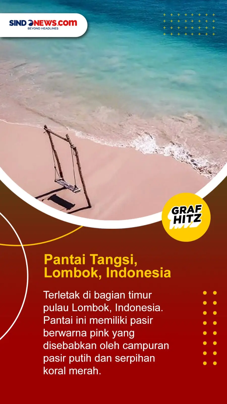 5 Pantai Pink Terindah...