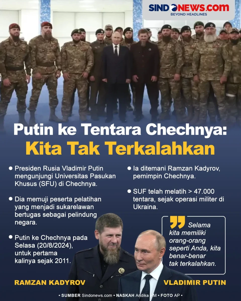 Putin kepada Tentara...