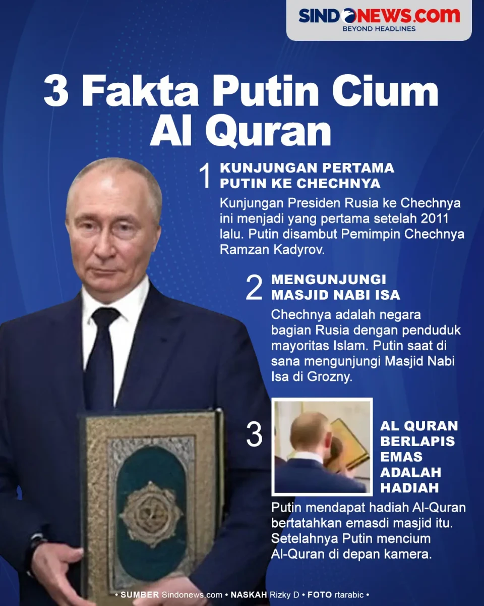 3 Fakta Presiden Rusia...
