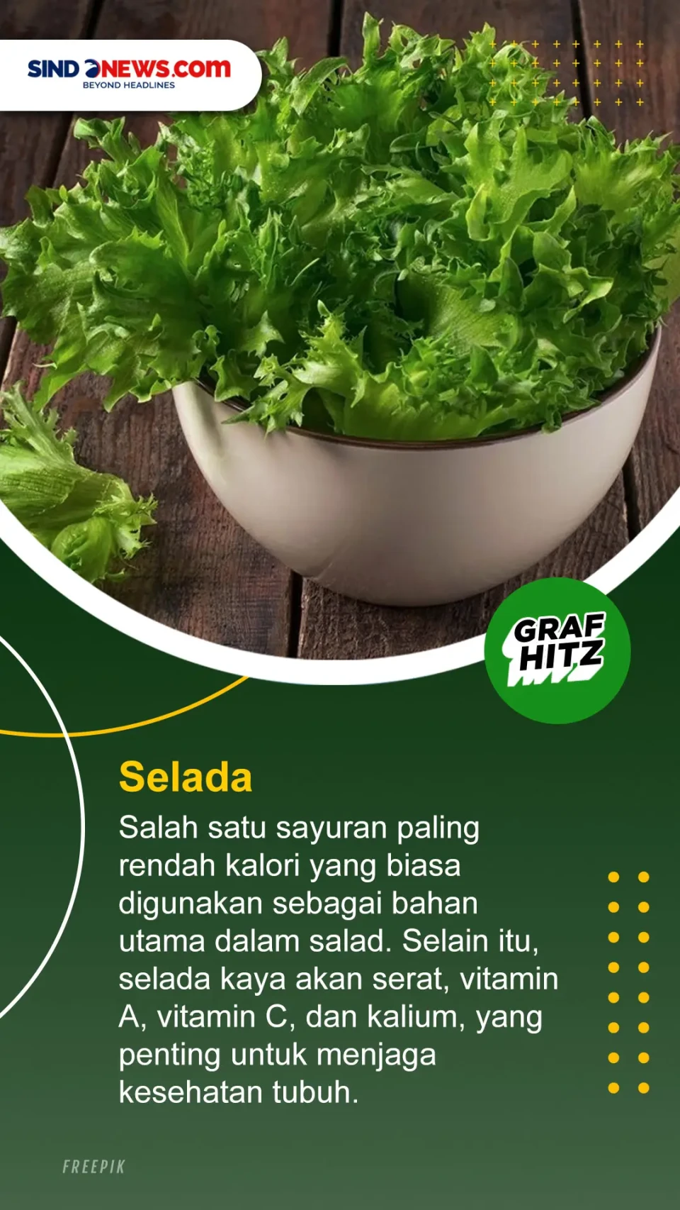 7 Sayuran Nyaris Rendah...