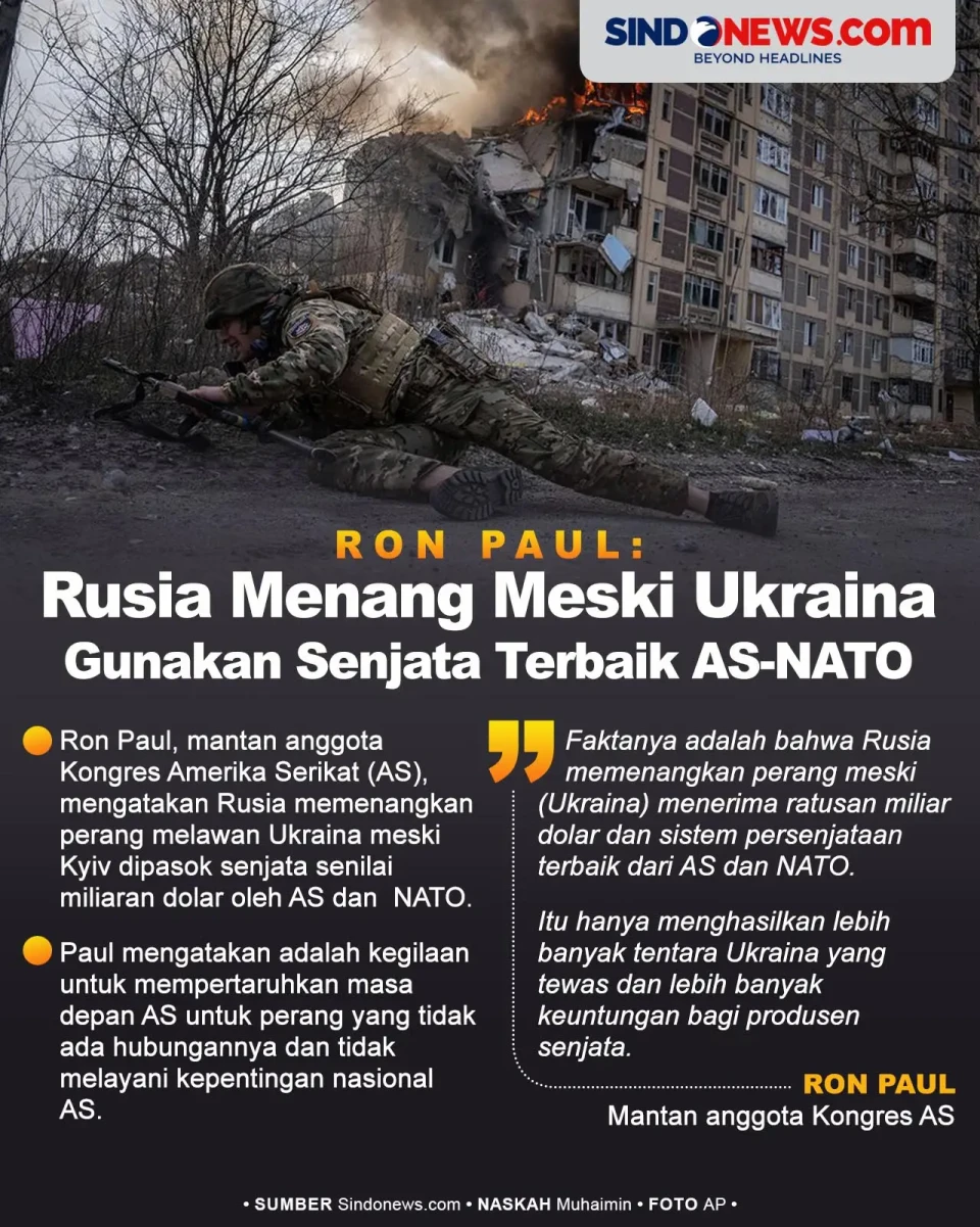 Rusia Menang Perang...