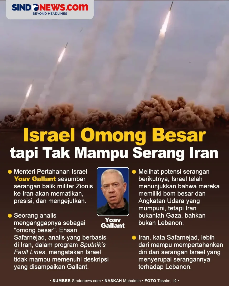 Analis: Israel Omong...