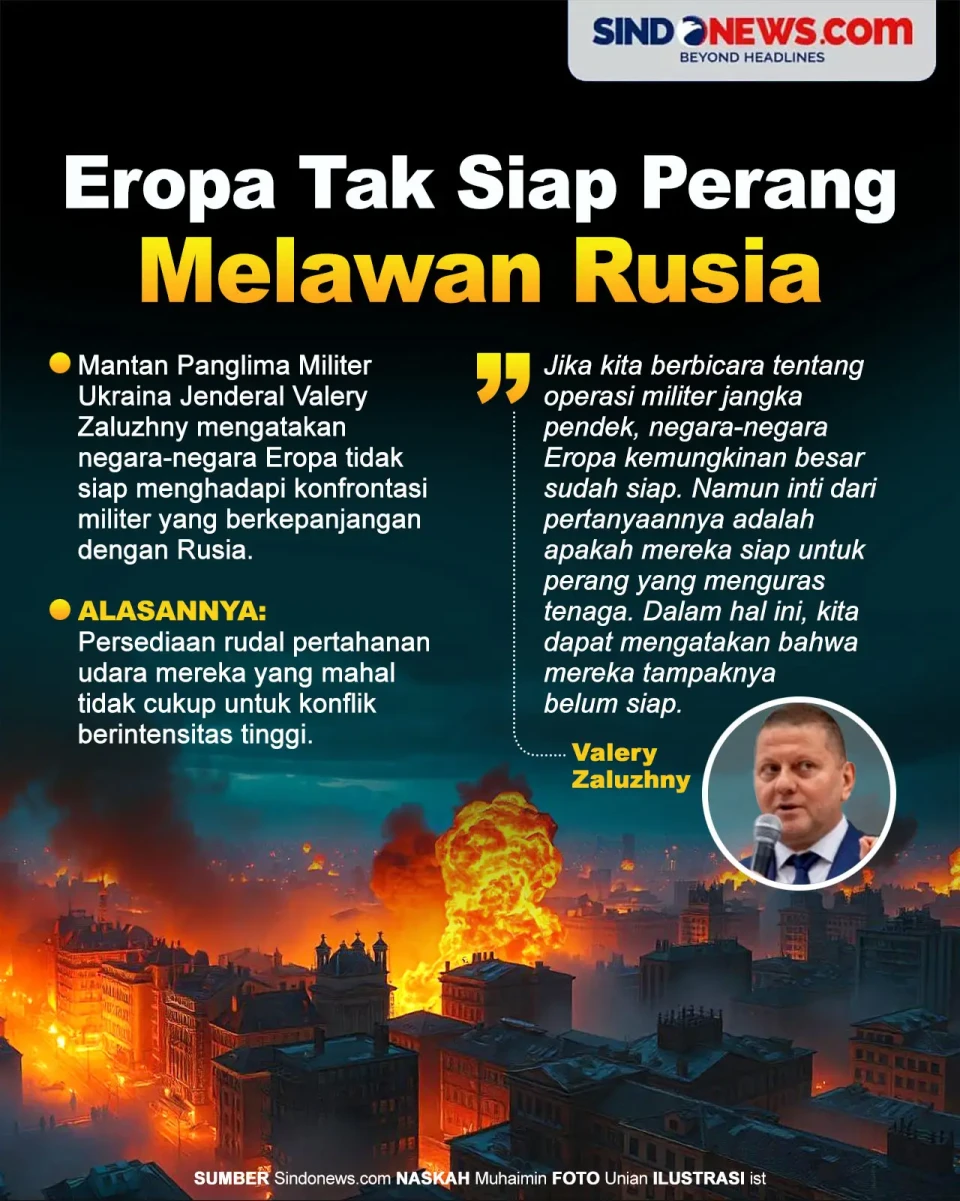 Alasan Eropa Tak Siap...