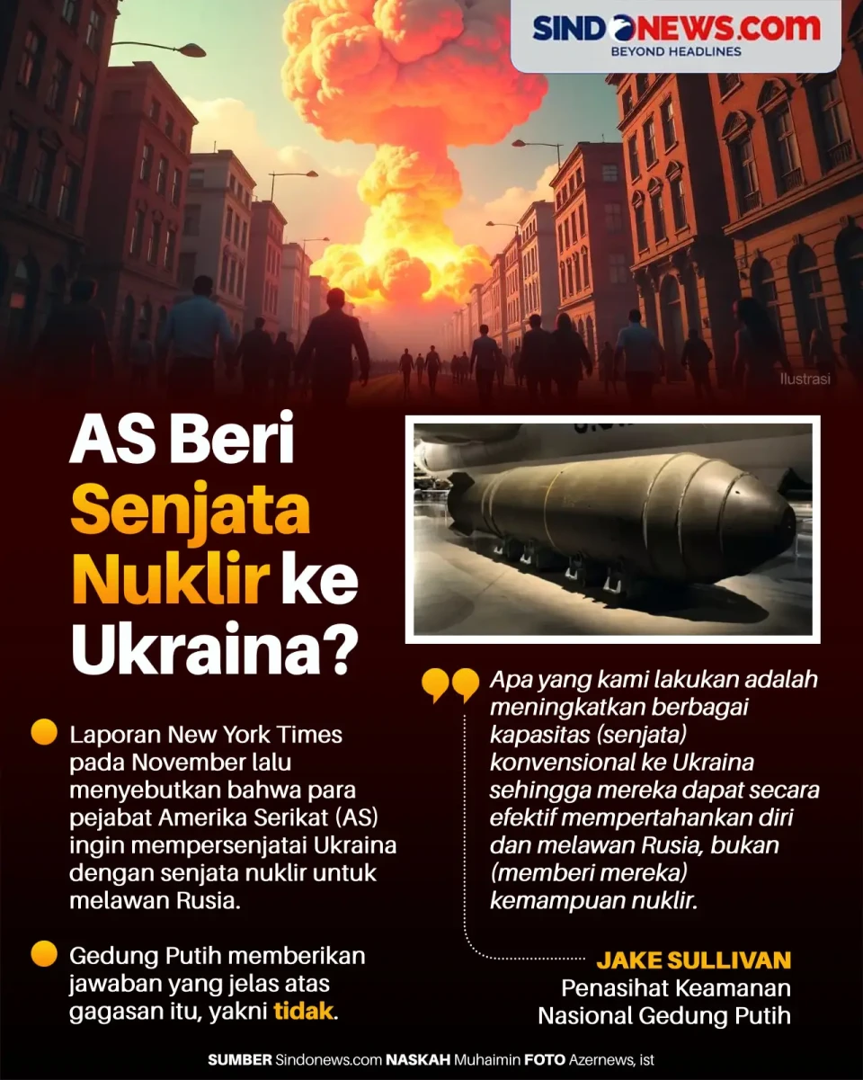 Benarkan AS Beri Ukraina...