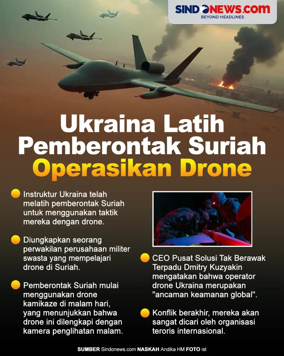 Ukraina Latih Pemberontak...