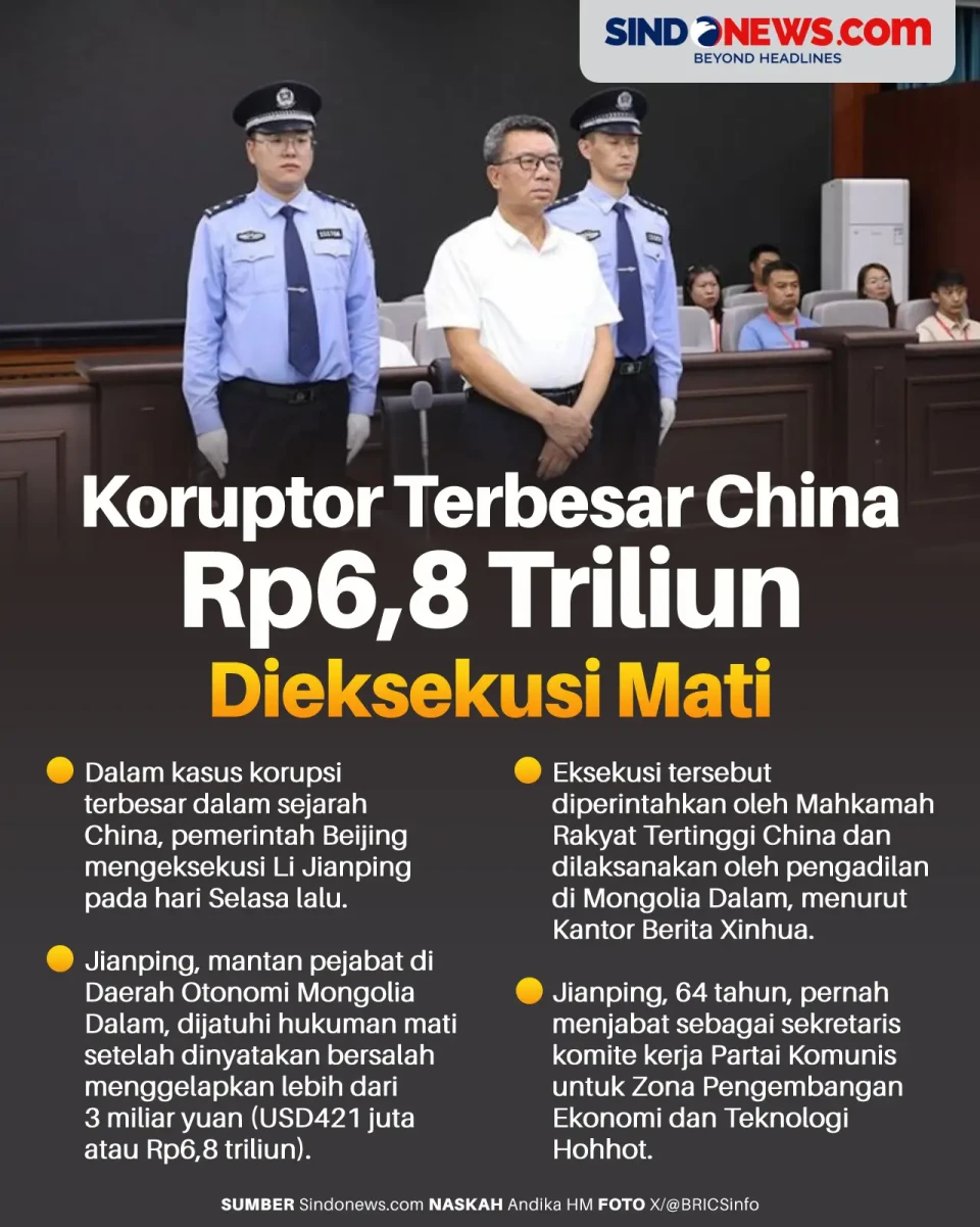 Koruptor Terbesar China...