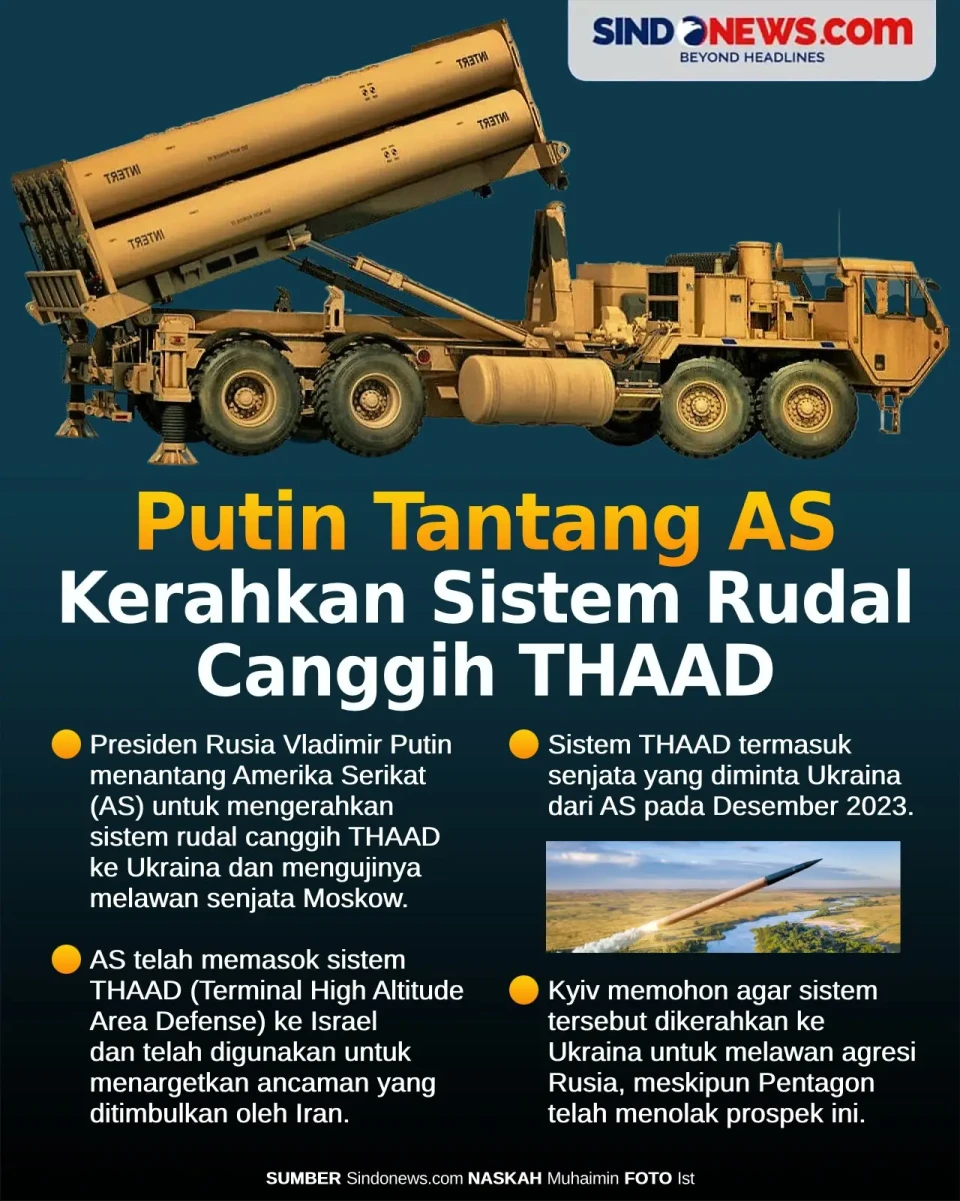 Putin Tantang AS Kerahkan...