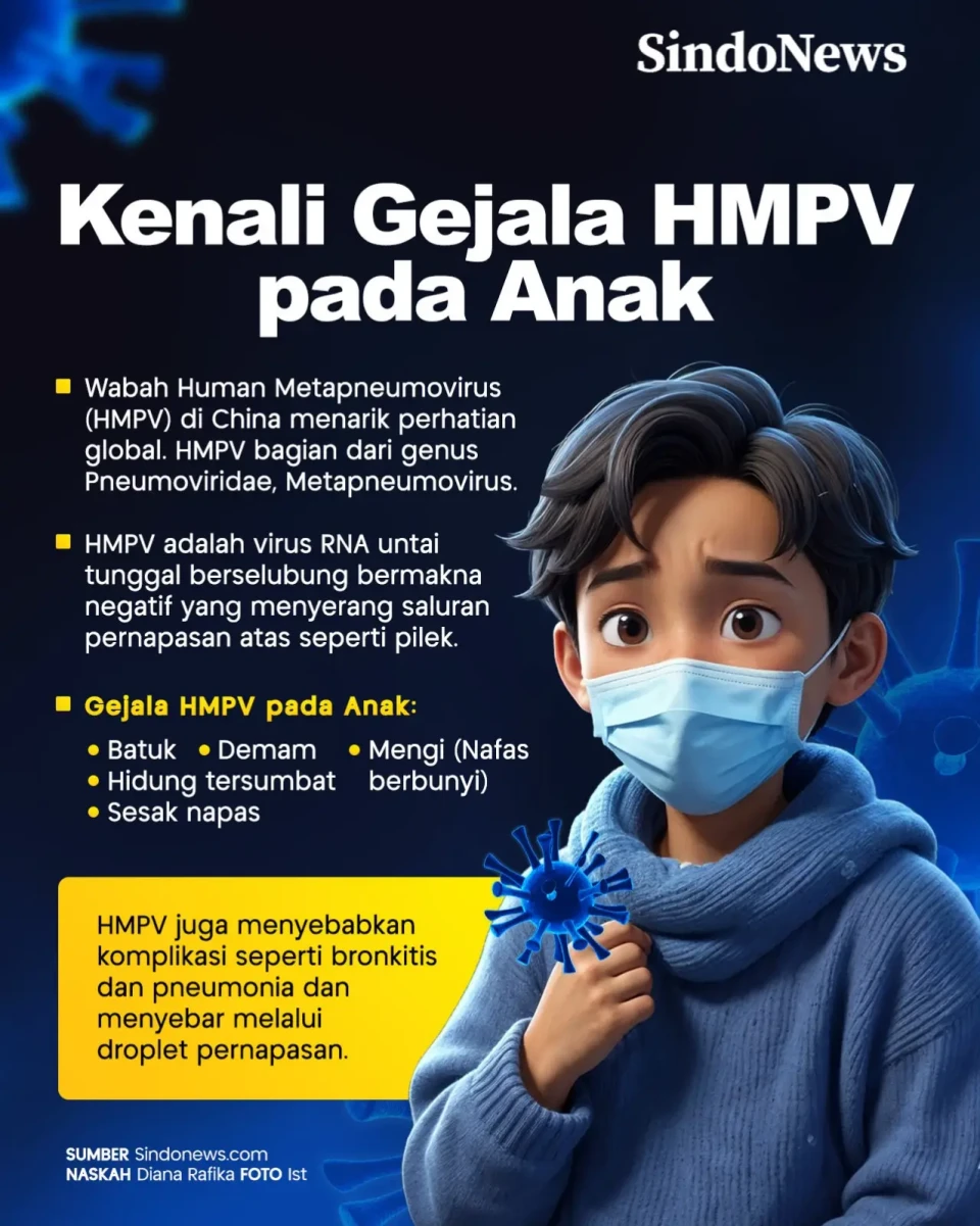 Gejala HMPV pada Anak,...