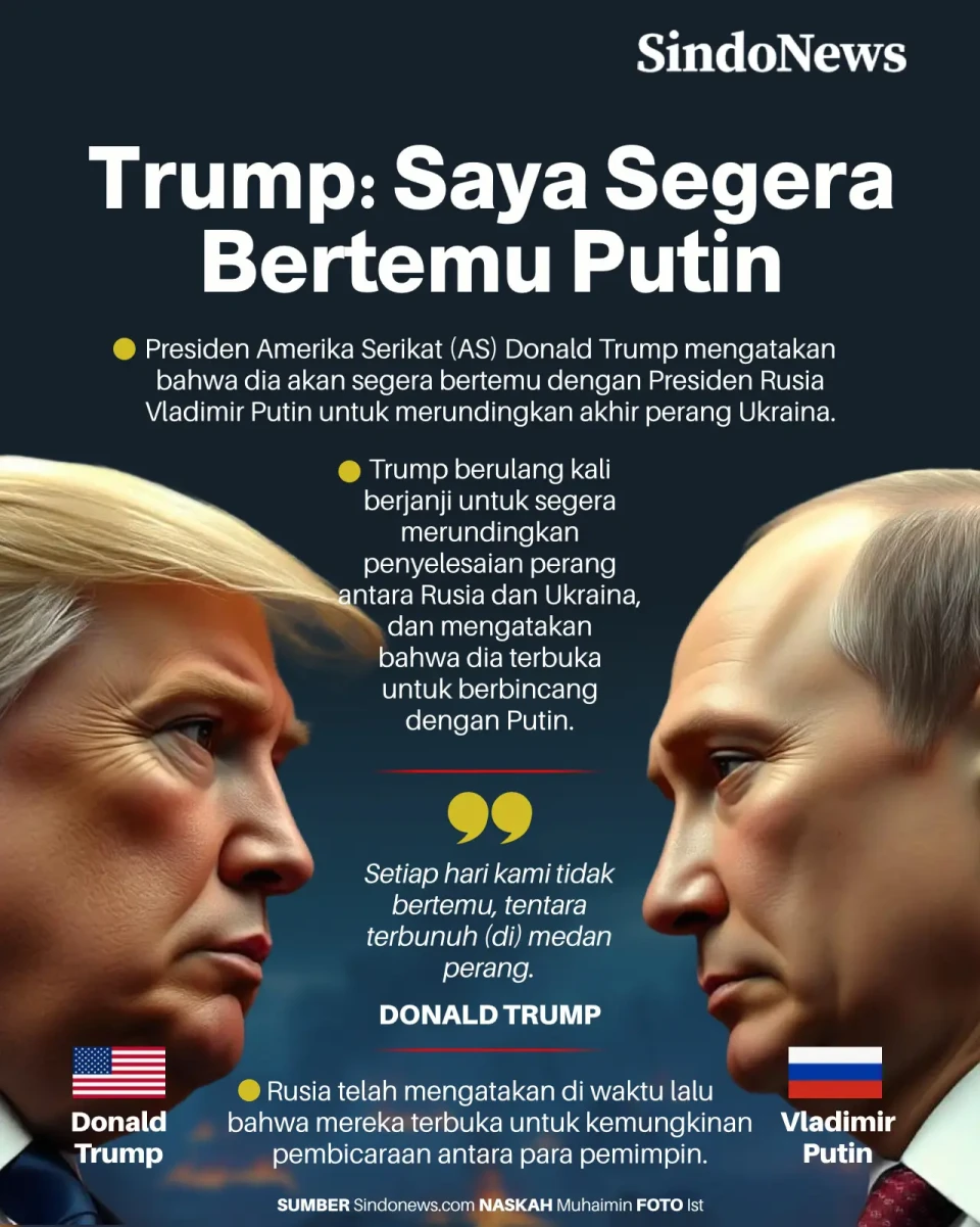 Trump Segera Bertemu...