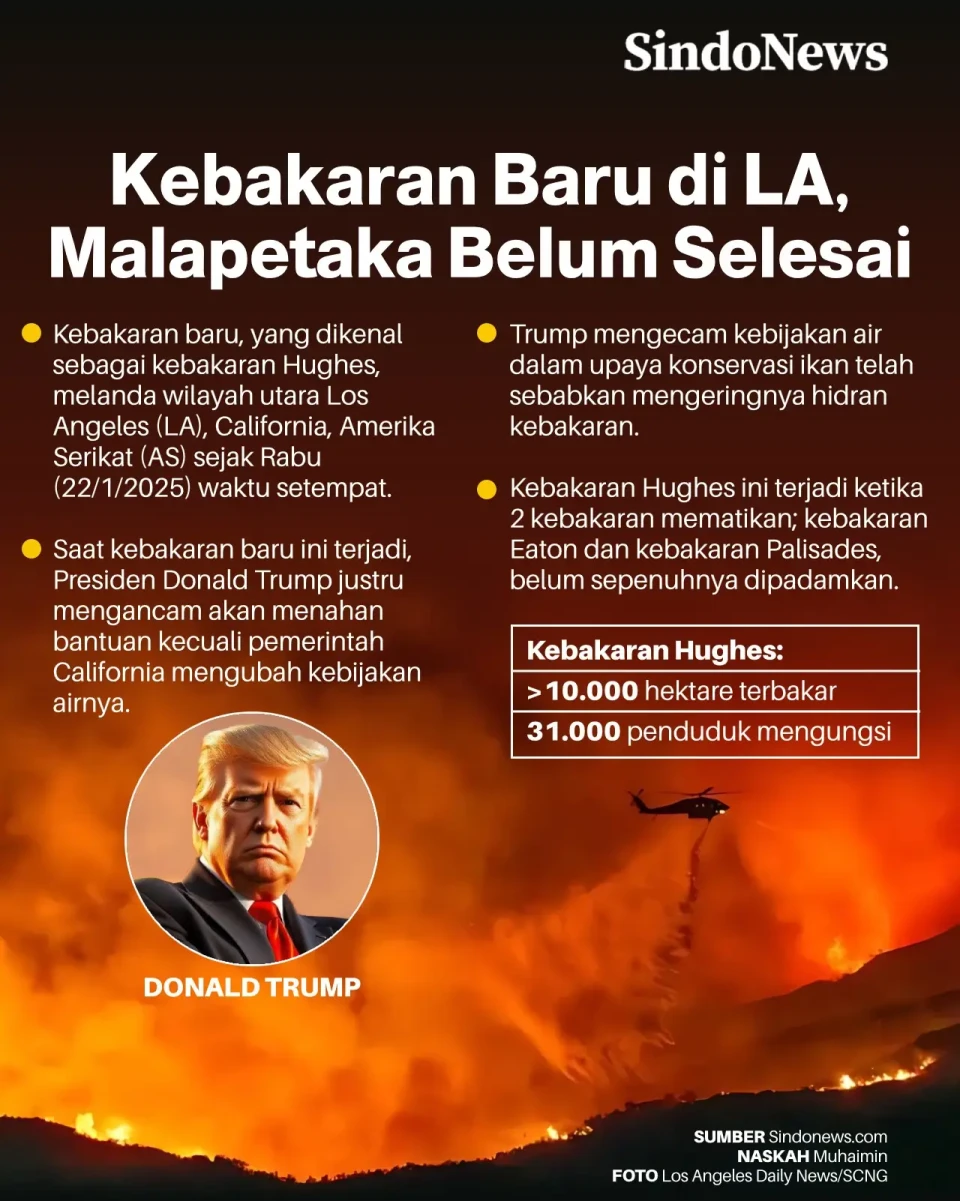 Kebakaran Baru di Los...