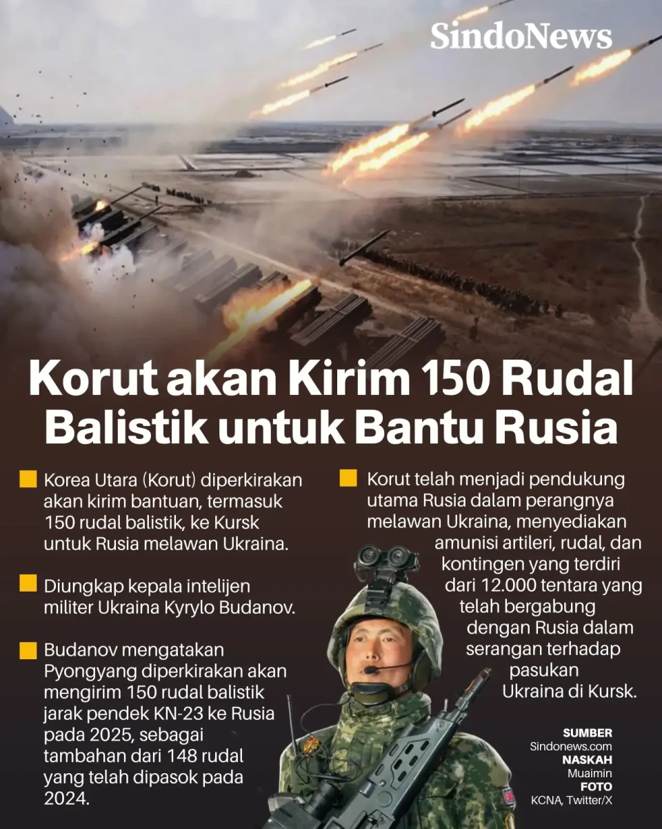 Korut akan Kirim 150...