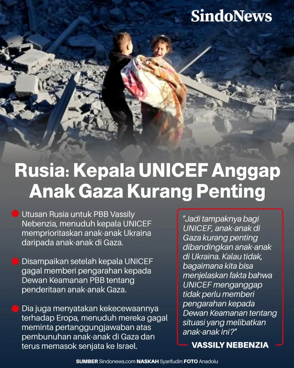 Rusia: UNICEF Anggap...