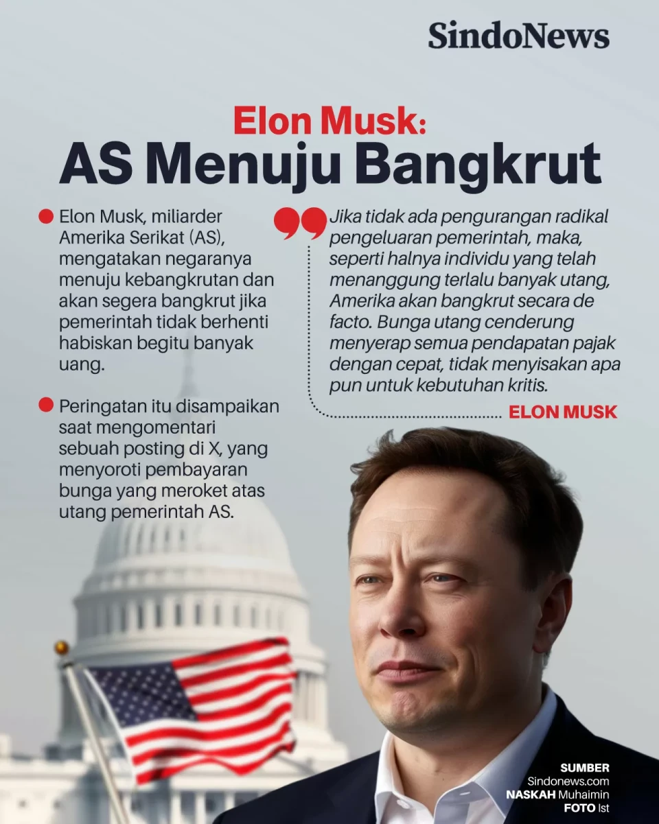 Miliarder Elon Musk...